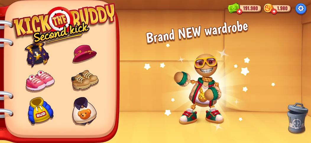 Kick the Buddy: Second Kick MOD — Безлимитные деньги и оружие на Андроид — скриншот 3 Kick the Buddy: Second Kick MOD — Безлимитные деньги и оружие на Андроид — скриншот 3