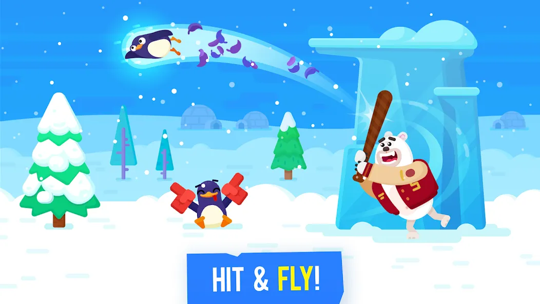 Скачать Bouncemasters: Penguin Games на телефон — Безлимитные монеты и усиленный прыжок — скриншот 1 Скачать Bouncemasters: Penguin Games на телефон — Безлимитные монеты и усиленный прыжок — скриншот 1