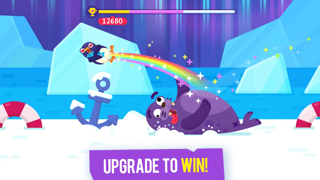 Скачать Bouncemasters: Penguin Games на телефон — Безлимитные монеты и усиленный прыжок — скриншот 4 Скачать Bouncemasters: Penguin Games на телефон — Безлимитные монеты и усиленный прыжок — скриншот 4