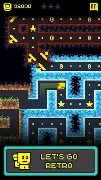 Tomb of the Mask MOD — Безлимитные монеты и жизни на Андроид — скриншот 1 Tomb of the Mask MOD — Безлимитные монеты и жизни на Андроид — скриншот 1