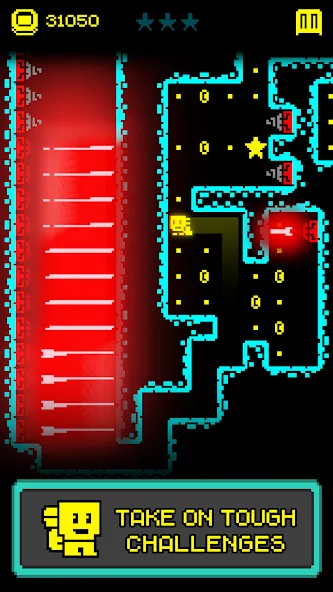 Tomb of the Mask MOD — Безлимитные монеты и жизни на Андроид — скриншот 2 Tomb of the Mask MOD — Безлимитные монеты и жизни на Андроид — скриншот 2