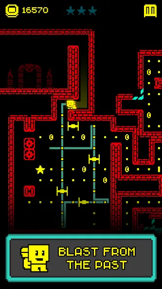 Tomb of the Mask MOD — Безлимитные монеты и жизни на Андроид — скриншот 3 Tomb of the Mask MOD — Безлимитные монеты и жизни на Андроид — скриншот 3