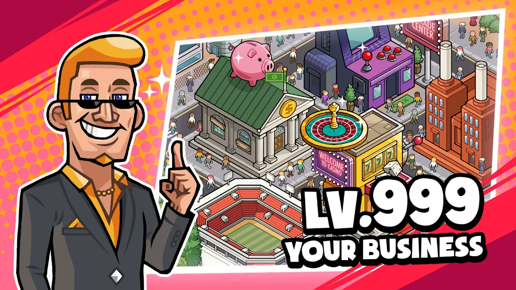 Скачать Idle Billionaire Tycoon — Последняя версия (Безлимитные деньги и быстрый доход) — скриншот 2