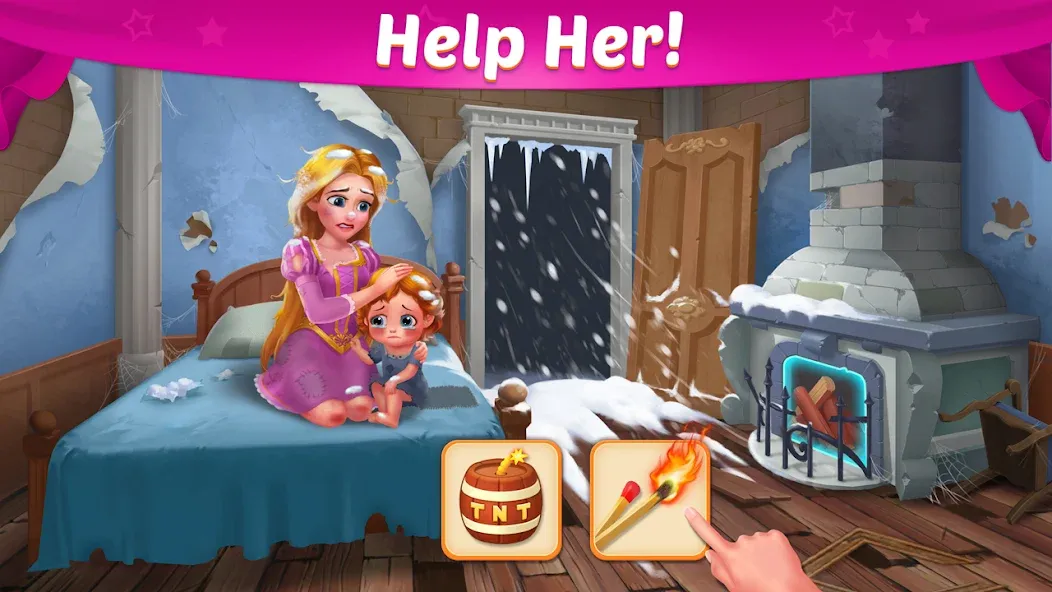 Взломанная Castle Story на Андроид — Безлимитные ресурсы и открыты все уровни — скриншот 2