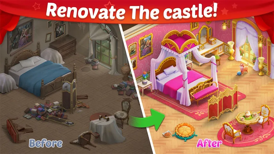 Взломанная Castle Story на Андроид — Безлимитные ресурсы и открыты все уровни — скриншот 3