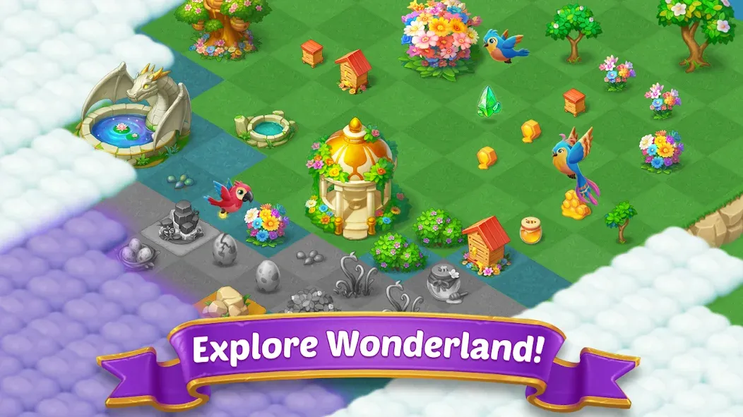 Merge Castle: Match 3 Puzzle Mod APK Безлимитные монеты и открытые уровни — Скачать на Андроид — скриншот 2