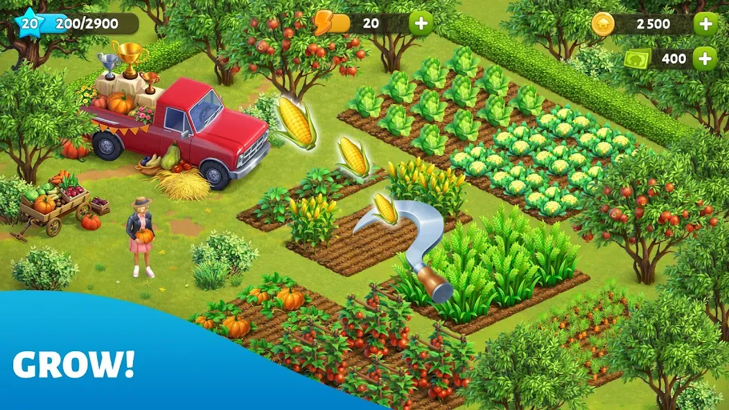 Spring Valley: Farm Game MOD APK на Android — Безлимитные деньги и ресурсы — скриншот 4