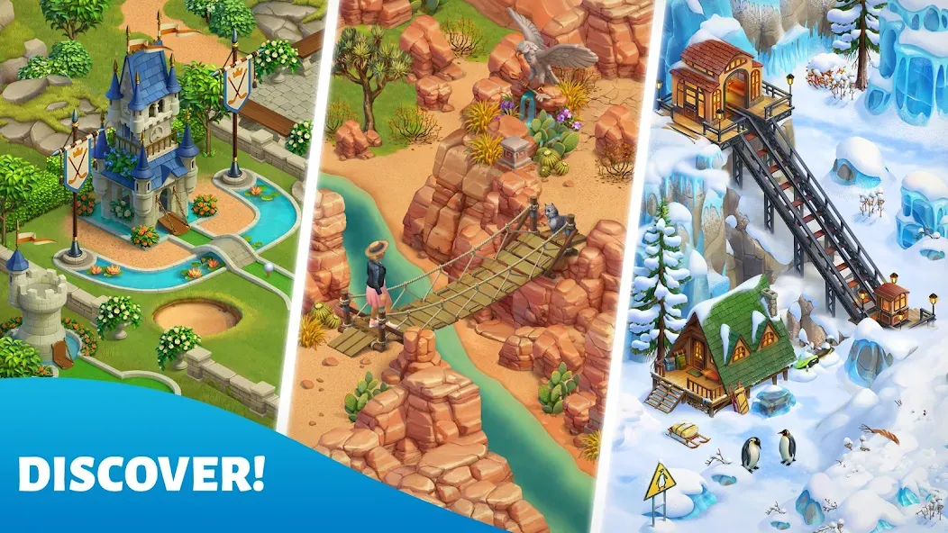 Spring Valley: Farm Game MOD APK на Android — Безлимитные деньги и ресурсы — скриншот 5
