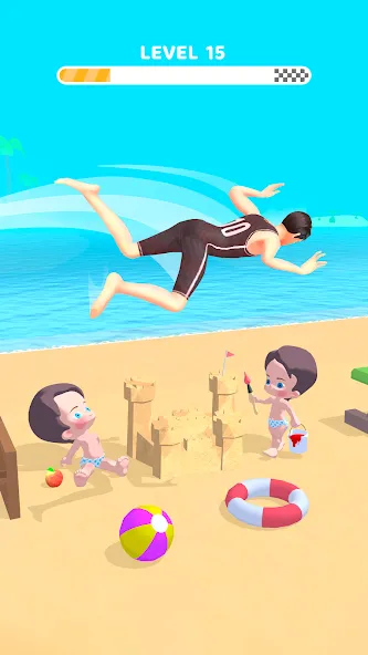 Home Flip: Crazy Jump Master на Андроид — Мод Безлимитные монеты и все уровни — скриншот 2
