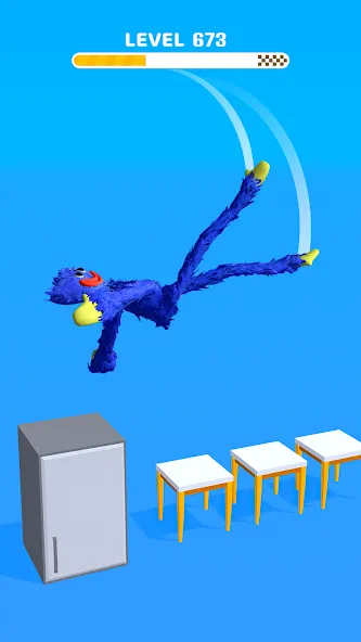 Home Flip: Crazy Jump Master на Андроид — Мод Безлимитные монеты и все уровни — скриншот 4