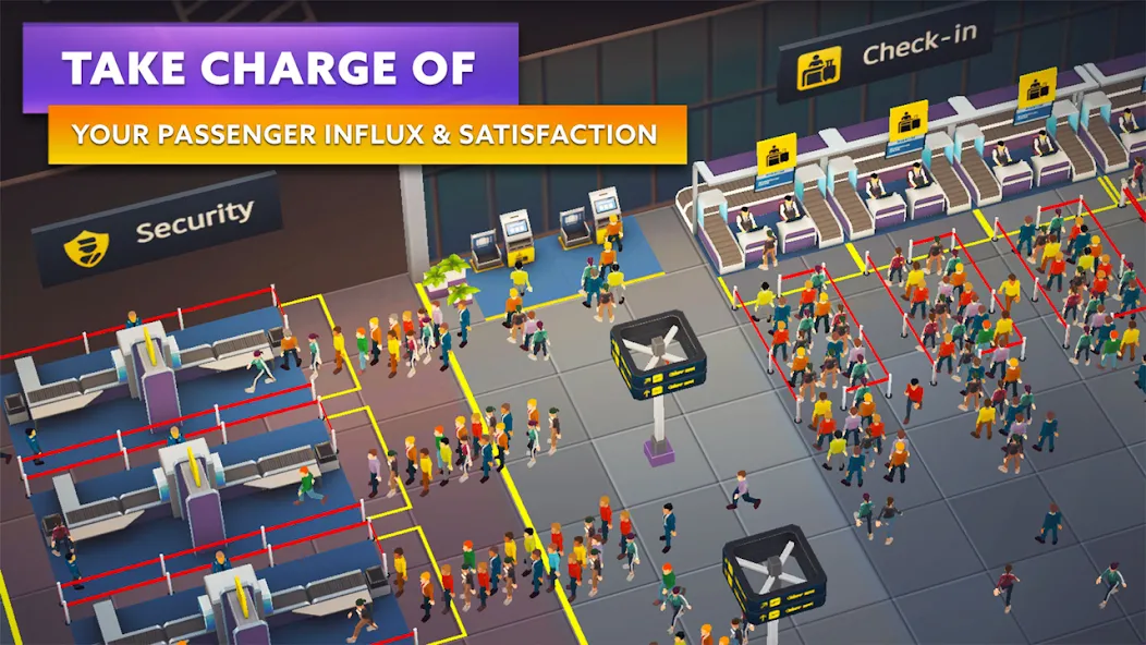 Airport Simulator: Tycoon Inc. на Андроид — Безлимитные деньги и все самолёты — скриншот 5
