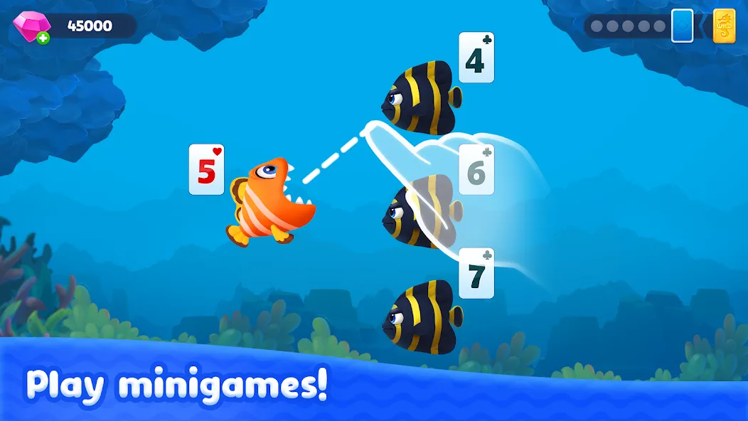 Fishdom Solitaire Mod APK Безлимитные монеты и жизни — Скачать на Андроид — скриншот 1 Fishdom Solitaire Mod APK Безлимитные монеты и жизни — Скачать на Андроид — скриншот 1
