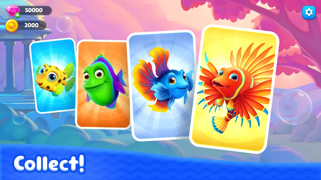 Fishdom Solitaire Mod APK Безлимитные монеты и жизни — Скачать на Андроид — скриншот 4 Fishdom Solitaire Mod APK Безлимитные монеты и жизни — Скачать на Андроид — скриншот 4