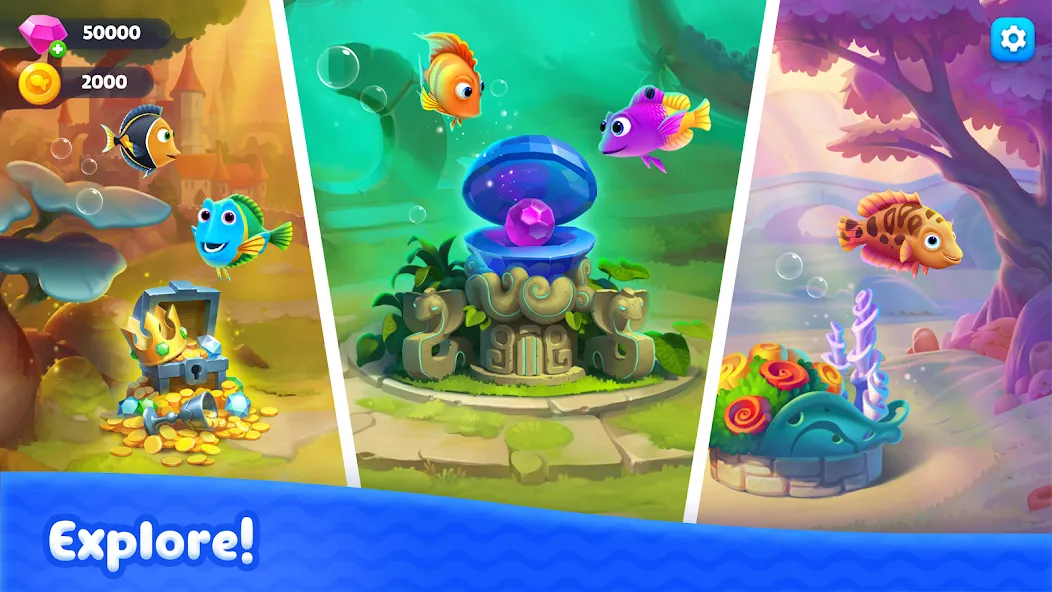 Fishdom Solitaire Mod APK Безлимитные монеты и жизни — Скачать на Андроид — скриншот 5 Fishdom Solitaire Mod APK Безлимитные монеты и жизни — Скачать на Андроид — скриншот 5