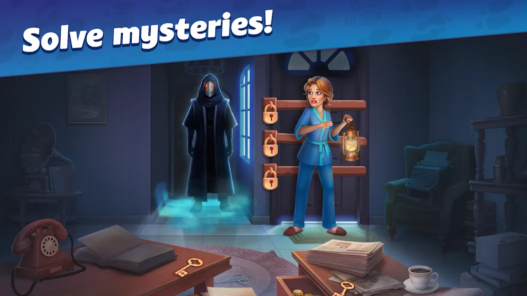 Скачать Mystery Matters на телефон — Неограниченные подсказки и пропуски уровней — скриншот 2