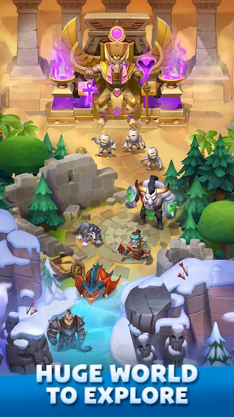 Скачать Puzzle Breakers: Champions War с модом — Безлимитные деньги и усиленные герои — скриншот 5