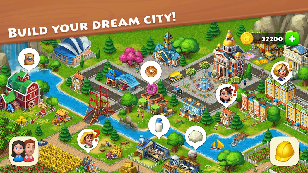 Township на Андроид — Безлимитные деньги и ресурсы — скриншот 5