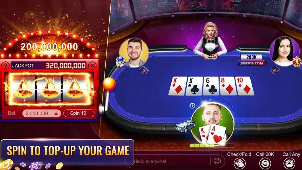 RallyAces Poker Mod APK Безлимитные фишки и открытые столы — Скачать на Андроид — скриншот 3 RallyAces Poker Mod APK Безлимитные фишки и открытые столы — Скачать на Андроид — скриншот 3