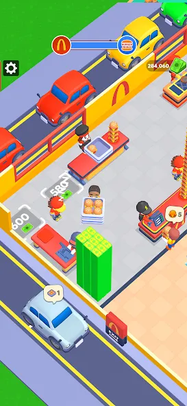 Скачать My Burger Shop: Burger Games на Android — Безлимитные деньги и все уровни — скриншот 2