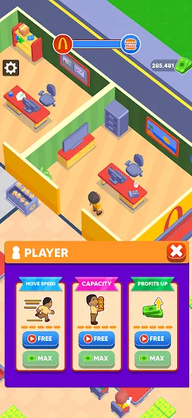 Скачать My Burger Shop: Burger Games на Android — Безлимитные деньги и все уровни — скриншот 4
