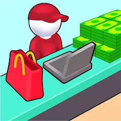 Скачать My Mini Mall: Mart Tycoon Game на Андроид — Безлимитные деньги и всё открыто