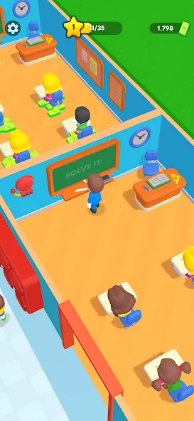Скачать My Dream School Tycoon Games MOD APK — Безлимитные деньги и все здания открыты — скриншот 1