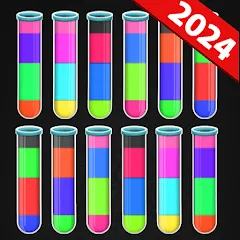 Color Water Sort Puzzle Games Mod APK Без рекламы и все уровни открыты — Скачать на Андроид