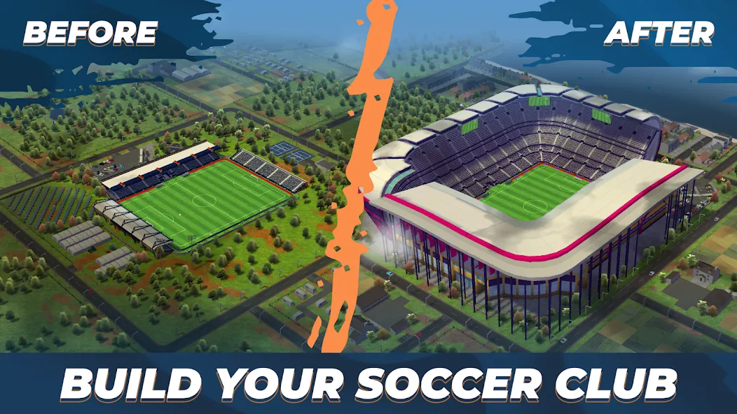 Взлом Soccer - Matchday Manager 24 — Безлимитные деньги и ресурсы — скриншот 3