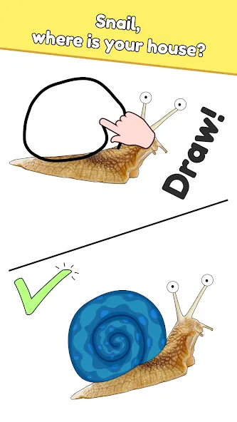 Скачать DOP: Draw One Part с модом — Безлимитные подсказки и монеты — скриншот 4