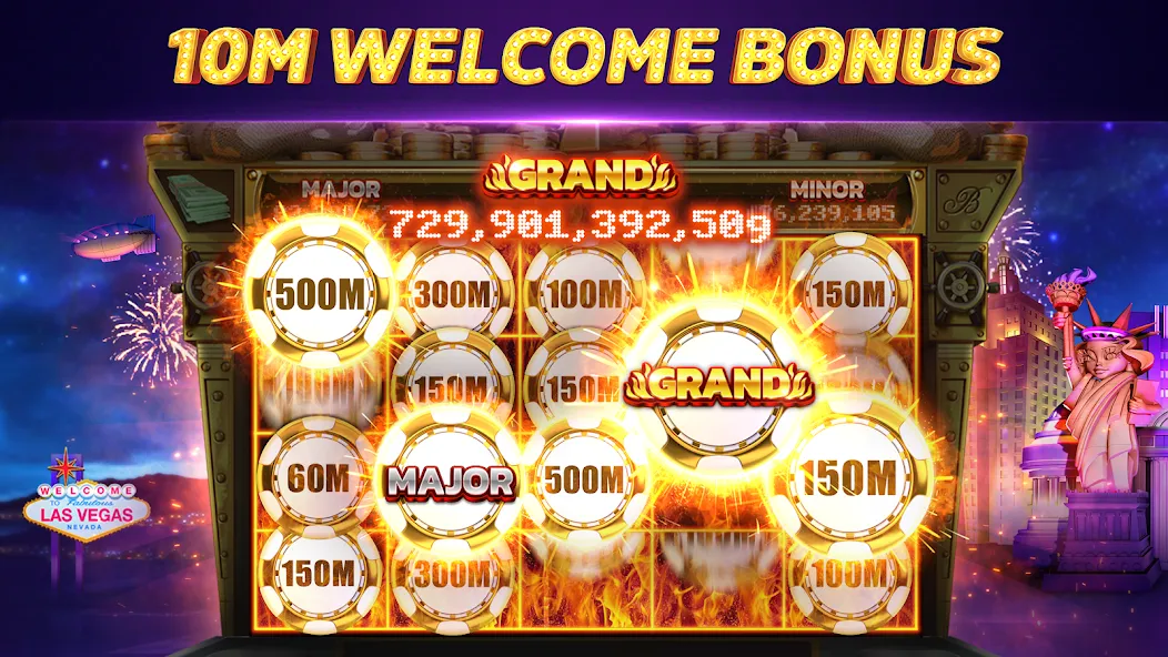 POP! Slots™ Vegas Casino Games на Андроид — Безлимитные монеты и бонусы — скриншот 1 POP! Slots™ Vegas Casino Games на Андроид — Безлимитные монеты и бонусы — скриншот 1