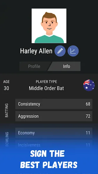 Скачать Wicket Cricket Manager с модом — Безлимитные деньги и премиум функции — скриншот 2