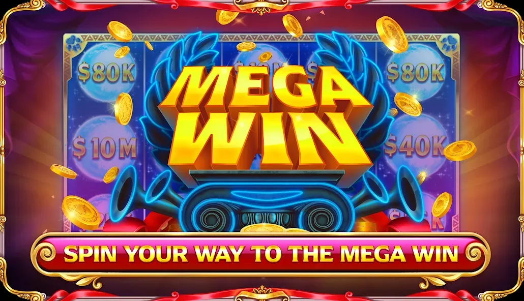 Скачать Caesars Slots: Casino Games на телефон — Безлимитные монеты и бесплатные вращения — скриншот 4