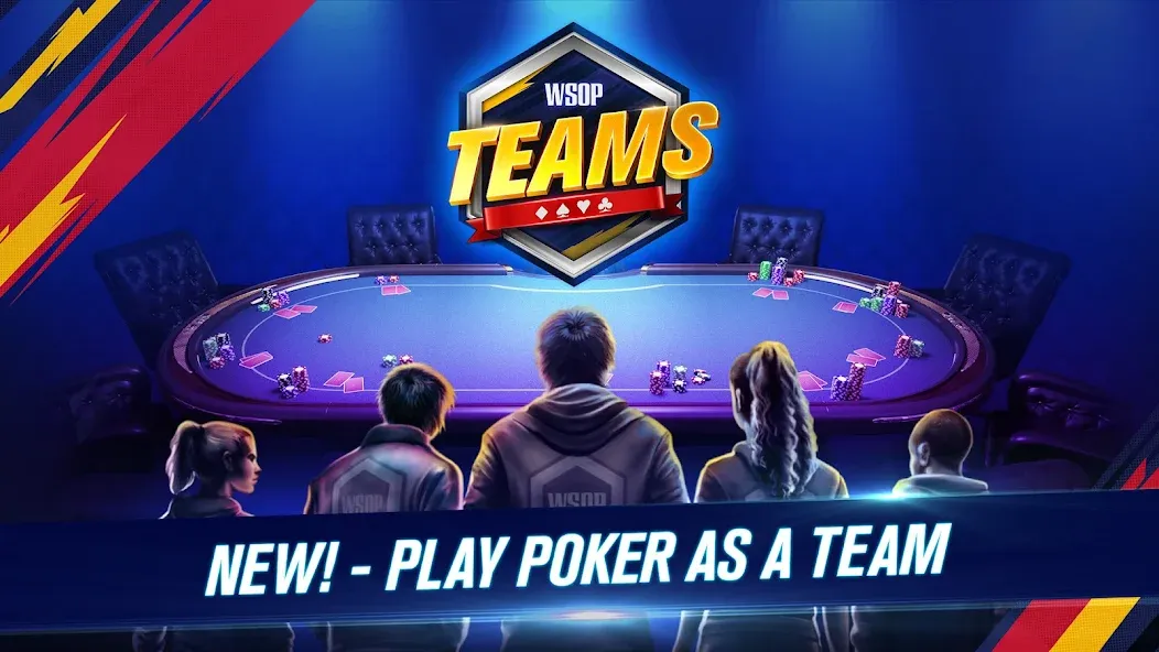 WSOP Poker: Texas Holdem Game (Мод Безлимитные фишки и открыты все столы) — скриншот 5