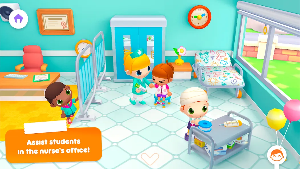 Sunny School Stories — Открыты все персонажи и локации — скриншот 2