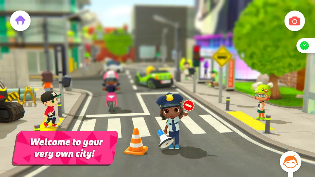 Urban City Stories - Town life MOD APK — Безлимитные деньги и все персонажи — скриншот 1