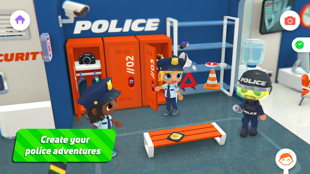 Urban City Stories - Town life MOD APK — Безлимитные деньги и все персонажи — скриншот 2