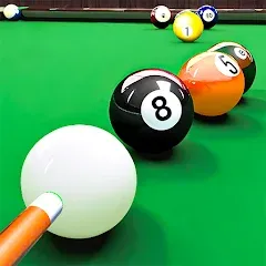 Скачать Billiards 8 Ball Pool Offline — Модификация Безлимитные монеты и все кии