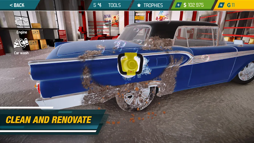 Скачать взлом Car Mechanic Simulator 21 на Андроид — Безлимитные деньги и все машины — скриншот 4