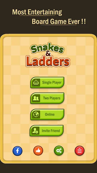 Snakes & Ladders: Online Dice! Mod APK Безлимитные монеты и все уровни — Скачать на Андроид — скриншот 1