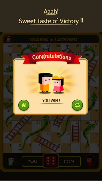Snakes & Ladders: Online Dice! Mod APK Безлимитные монеты и все уровни — Скачать на Андроид — скриншот 5