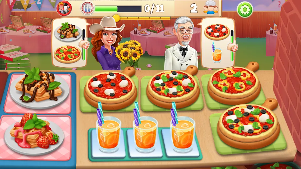 Скачать Cooking Market-Restaurant Game — Модификация Безлимитные деньги и все рестораны открыты — скриншот 5