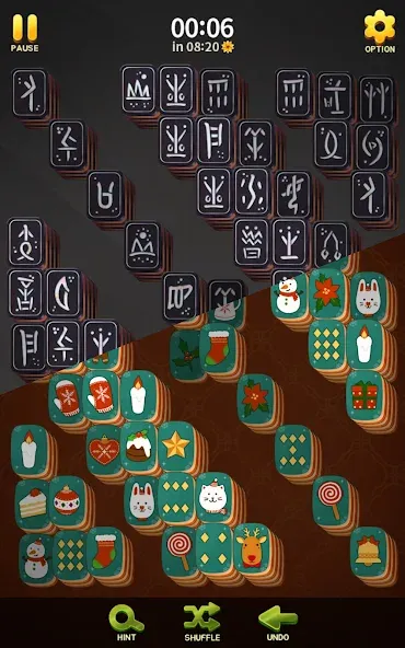 Скачать Mahjong Blossom Solitaire (Мод: Без рекламы и бесконечные подсказки) на Андроид — скриншот 5