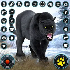 Скачать взломанную Wild Black Panther Games — Безлимитные монеты и жизни