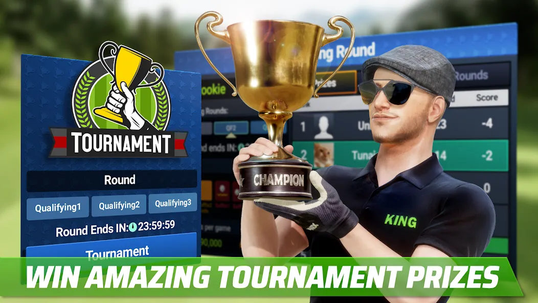 Скачать Golf King - World Tour на Андроид — Безлимитные монеты и улучшенное снаряжение — скриншот 5