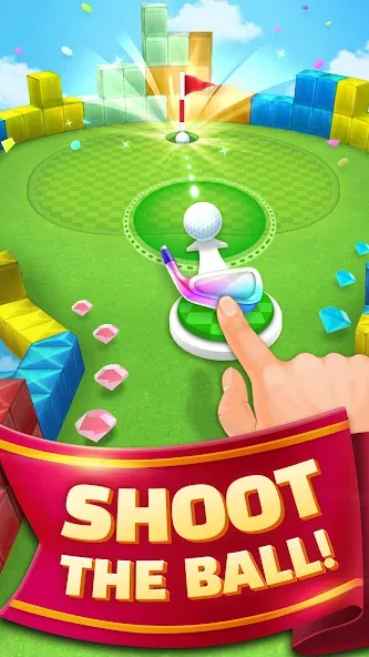 Mini Golf King Mod APK Безлимитные монеты и все клюшки — Скачать на Андроид — скриншот 1