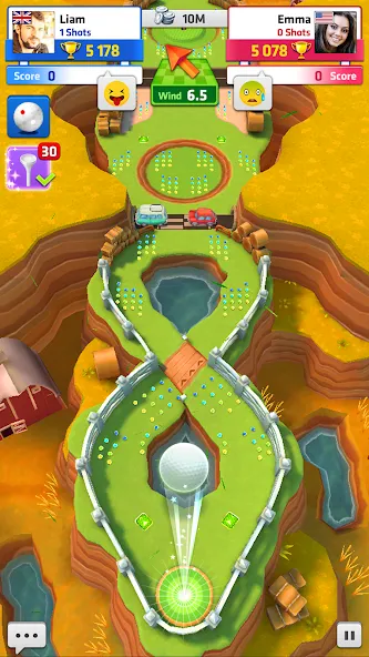 Mini Golf King Mod APK Безлимитные монеты и все клюшки — Скачать на Андроид — скриншот 5