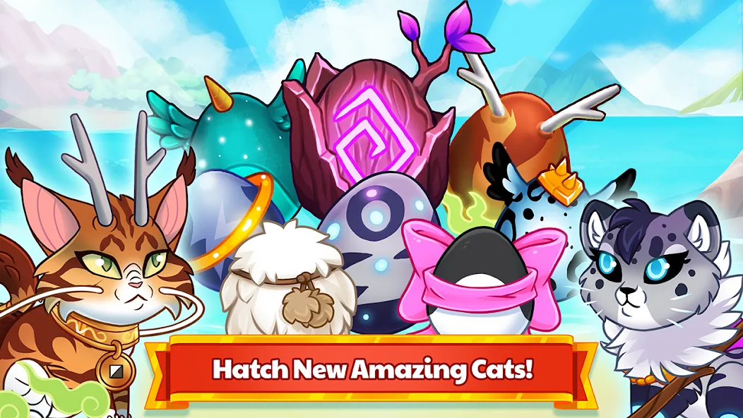 Скачать Castle Cats - Idle Hero RPG на Android — Безлимитные деньги и энергия — скриншот 2 Скачать Castle Cats - Idle Hero RPG на Android — Безлимитные деньги и энергия — скриншот 2