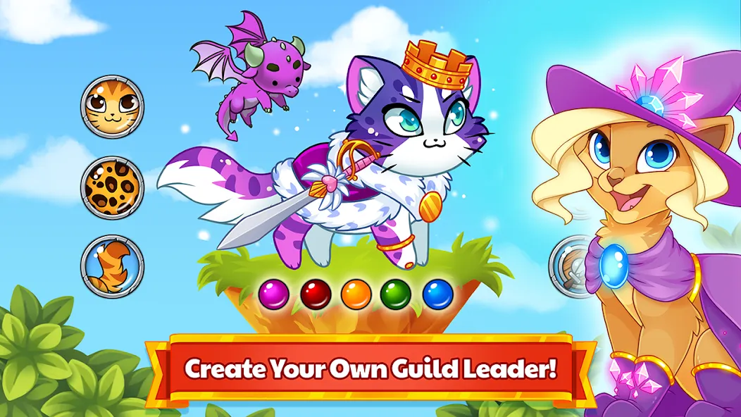 Скачать Castle Cats - Idle Hero RPG на Android — Безлимитные деньги и энергия — скриншот 3 Скачать Castle Cats - Idle Hero RPG на Android — Безлимитные деньги и энергия — скриншот 3