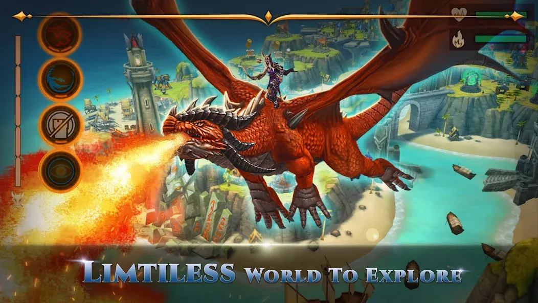 Скачать взлом War Dragons на Андроид — Безлимитные ресурсы и мощные драконы — скриншот 1