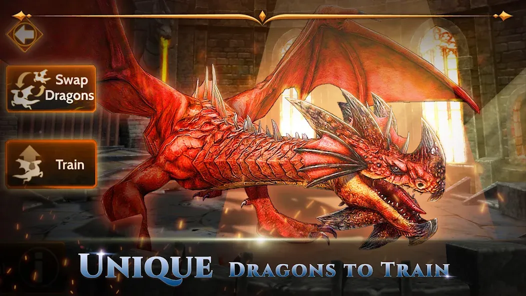 Скачать взлом War Dragons на Андроид — Безлимитные ресурсы и мощные драконы — скриншот 3